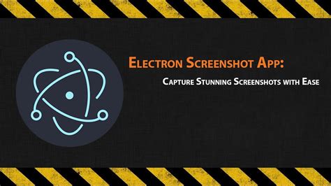 electron screenshot.